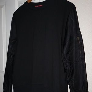 Saks Fifth Avenue - Black Pullover Crewneck Size L